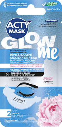 Patch occhi in idrogel rivitalizzanti alla peonia ACTY MASK
