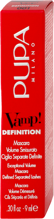 Vamp! Definition maskara – 001 Extrablack PUPA