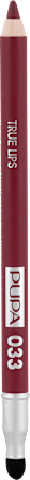 Črtalo za ustnice True Lips, 033 Bordeaux PUPA