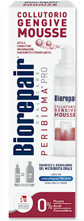 Collutorio Mousse Peribioma PRO  Biorepair