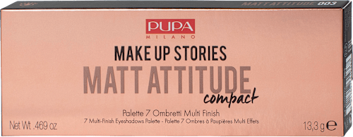 Make Up Stories paleta sjenila – 003 Matt Attitude PUPA