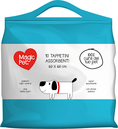 Tappetini assorbenti per cani 60x60 cm Magic Pet