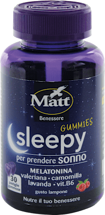 Sleepy gummies per prendere sonno Matt