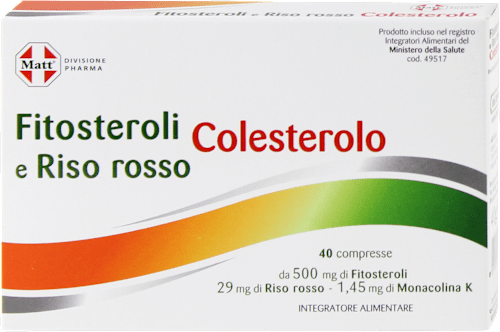 Colesterolo Fitosteroli e riso rosso Matt DIVISIONE PHARMA