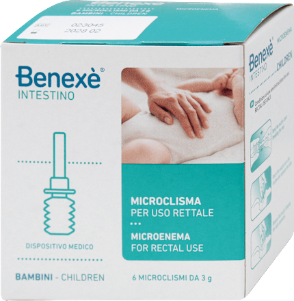 Microclismi baby per uso rettale Benexè