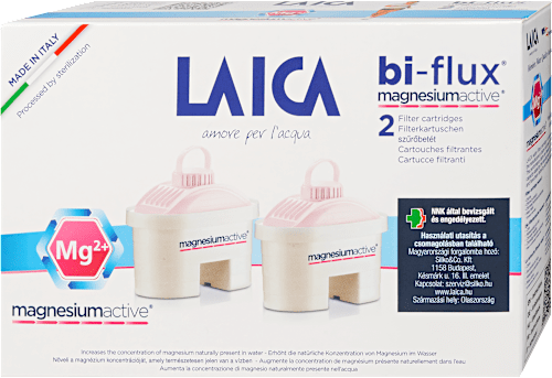 Magnézium Active Bi-flux vízszűrőbetét kancsóhoz LAICA