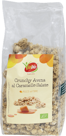 Crunchy BIO al caramello salato Vivibio