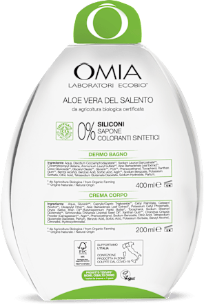 Set regalo Ovetto bagno e corpo Aloe Vera OMIA