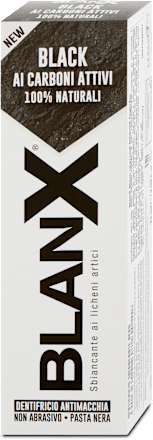 Black Charcoal fogkrém fehérító Blanx