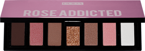Paleta senčil za veke Make up stories palette 004 Rose Addicted  PUPA