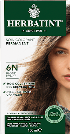 Haarfarbe Gel 6N Dunkel Blond Herbatint