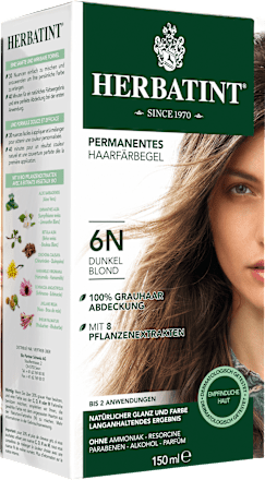 Haarfarbe Gel 6N Dunkel Blond Herbatint