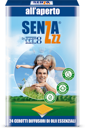 Cerotti antizanzare SENZAZZ all'aperto LARUS Pharma