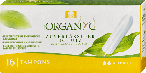 Tampons normal Organyc