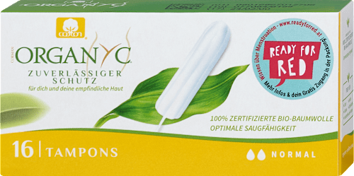 Tampons normal Organyc
