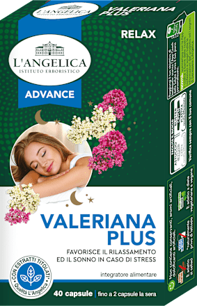 Integratore alimentare valeriana plus L'ANGELICA