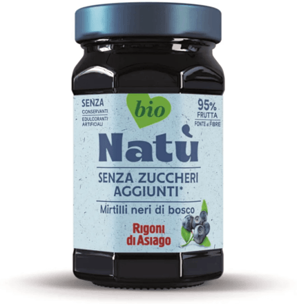 Natù Bio Composta di mirtilli neri di bosco Rigoni di Asiago