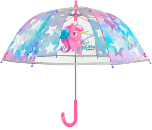 Ombrello manuale unicorno assort. Perletti