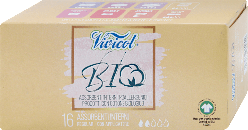 Assorbenti interni Bio regular Vivicot