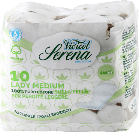 Assorbenti per incontinenza Serena Lady Medium Vivicot