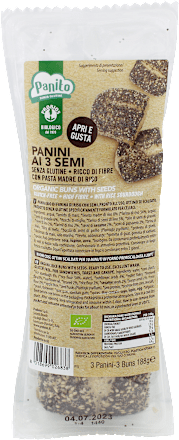 Panini ai tre semi BIO PROBIOS