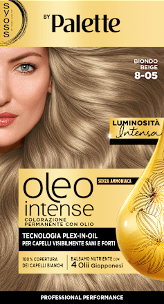 Colorazione permanente 8-05 biondo beige syoss Oleo Intense