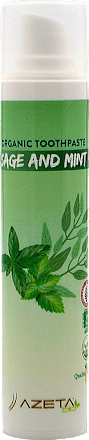 Pasta za zube, žalfija i nana  AZETA bio