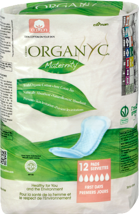 Einlagen für das Wochenbett Organyc