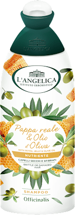 Подхранващ шампоан с масло от маслина и пчелно млечице L'ANGELICA