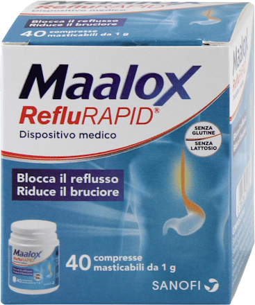  Maalox RefluRAPID in compresse Maalox