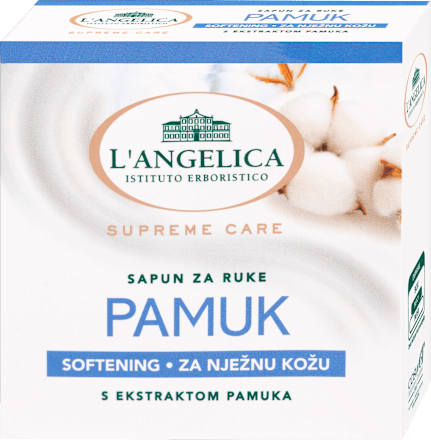 Pamuk Softening kruti sapun za ruke L'ANGELICA
