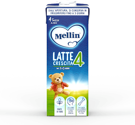 Latte crescita 4 liquido Mellin