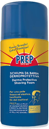 Schiuma da barba dermoprotettiva PREP