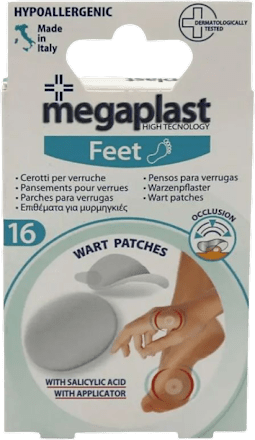 Flasteri za bradavice megaplast