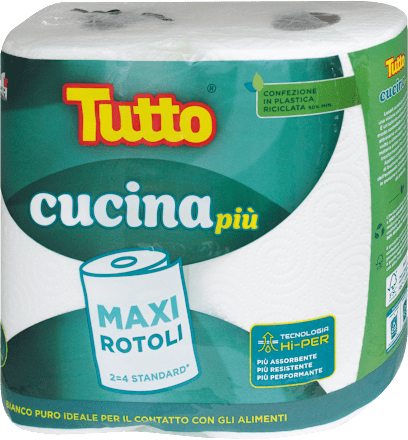 Carta cucina Più 2 veli Tutto