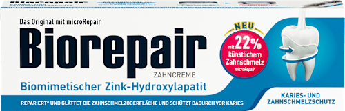 Zahnpasta Karies- und Zahnschmelzschutz, fluoridfrei Biorepair