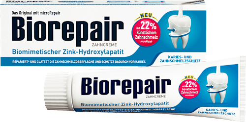 Zahnpasta Karies- und Zahnschmelzschutz, fluoridfrei Biorepair