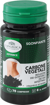 Carbone vegetale sgonfiante L'ANGELICA