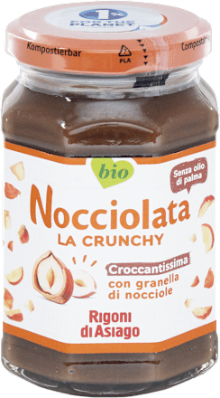 Nocciolata crunchy bio  Rigoni di Asiago