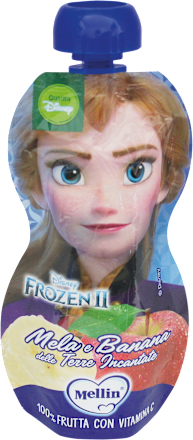 Purea di frutta Frozen mela e banana Anna Mellin