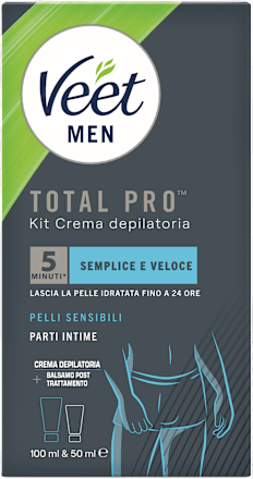 Kit Crema Depilatoria Uomo Veet MEN
