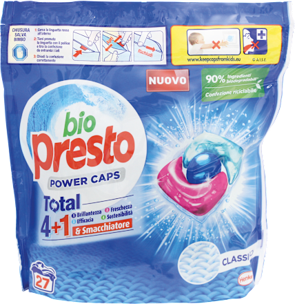 Power caps classico total 4+1 bio presto