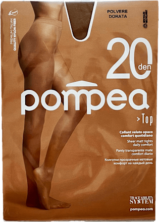 Dres damă Top nude 20 DEN 4-L Pompea