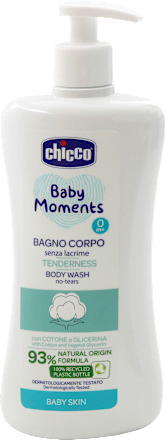 Bagno corpo senza lacrime Tenderness Baby Moments Chicco