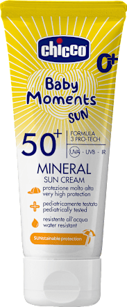 Baby Moments SUN mineralna krema za zaštitu od sunca, SPF50+ Chicco