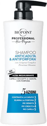Shampoo Anticaduta e Antiforfora BIOPOINT