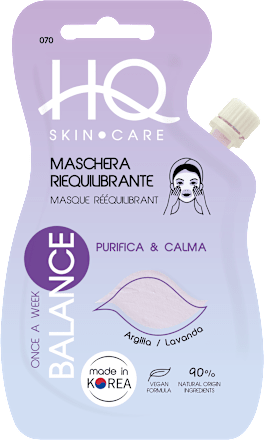 Maschera riequilibrante Argilla & Lavanda HQ