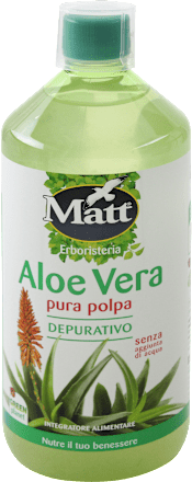 Aloe vera pura polpa Matt