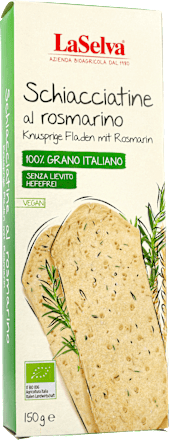 Knusprige Fladen mit Rosmarin LaSelva