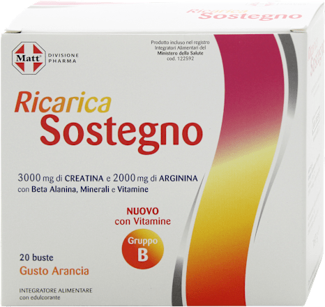 Integratore alimentare Ricarica Sostegno Matt DIVISIONE PHARMA